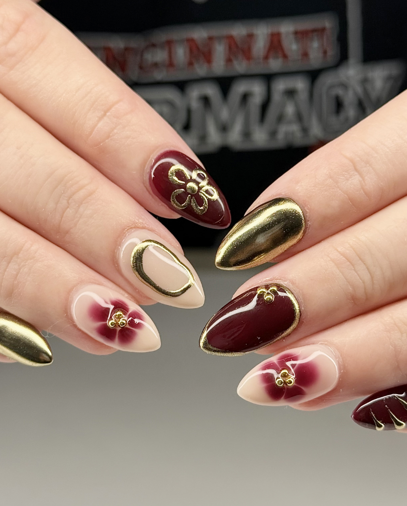 Creative nail art example 3 - artistic nail design